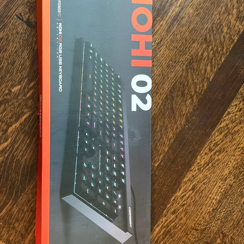 NOHI 02 RGB Mechanical Keyboard - Black